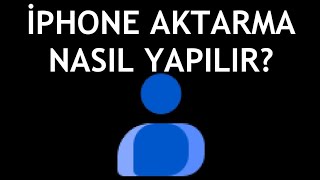 Google Kişiler İphone Aktarma Nasıl Yapılır [upl. by Maryjane]