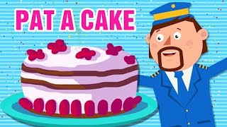 Pat A Cake  Cake Song 🍰  Nursery Rhymes And Kids Songs  Captain Discovery [upl. by Rikki]