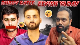 HOW Dhruv Rathee EXPOSED by ELVISH YADAV Debate  JThakers [upl. by Veno935]