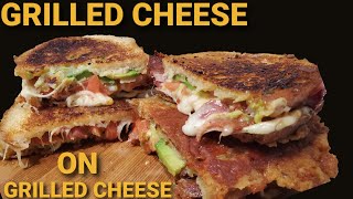 Ultimate Grilled Cheese Grilled Cheese on Grilled Cheese [upl. by Rivi]