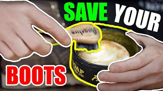 ASMR Top 3 Boot Conditioners TESTED  Bick 4 vs Mink Oil vs Obenaufs [upl. by Borreri]