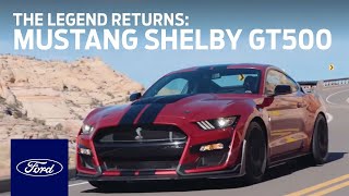 The AllNew 2020 Ford Mustang Shelby® GT500® The Legend Returns  Mustang  Ford [upl. by Ahsaeit]