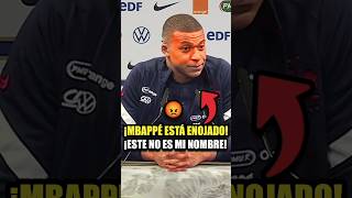 ¡Mbappé está harto de que pronuncien mal su nombre No va a callar más 😡 [upl. by Amaj]