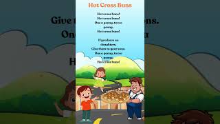 Hot Cross Buns  English Nursery Rhymes [upl. by Nihsfa911]