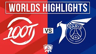 100T vs PSG Highlights ALL GAMES  Worlds PlayIn Stage 2024  100 Thieves vs PSG Talon [upl. by Neiman495]