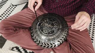 A Major Pentatonic steel tongue drum [upl. by Magee]