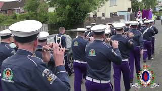 Dervock Young Defenders FB  Cloughfern Young Conquerors FB Parade 170824 [upl. by Cook]