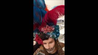 How to Make a Cabaret Headdress [upl. by Neau]