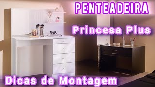 Como Montar Penteadeira Princesa Plus 4 Gavetas [upl. by Eniamerej732]