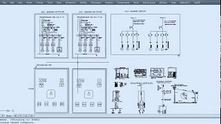 Modelo projeto subestação abrigada 1000 KVA c barramento secundário 220V380V [upl. by Ahsilak]