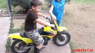 Mini motorcycle racing kids [upl. by Gnim]