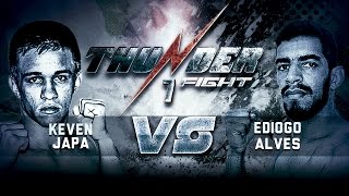 Thunder Fight 7  Edigo Alves vs Keven Santos [upl. by Ecyaj]