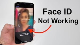 Face ID Not Working Not Available  How To Fix It [upl. by Ailhad]