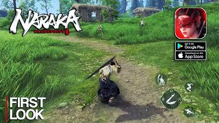 Naraka Bladepoint Mobile  First Look Gameplay AndroidiOS [upl. by Enirrok905]