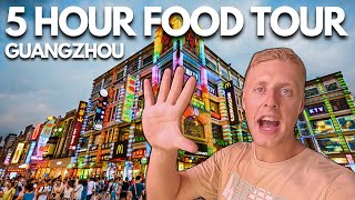 60 Cantonese Food Tour in Guangzhou 🇨🇳 5 Hours of Eating [upl. by Silrac493]