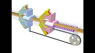 Reciprocating linear motion into continuous oneway one [upl. by Patton]