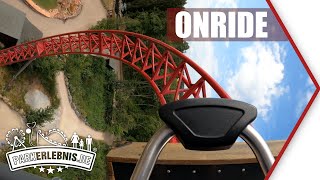 Dynamite  Freizeitpark Plohn OnRide POV  MitfahrVideo [upl. by Eibor]