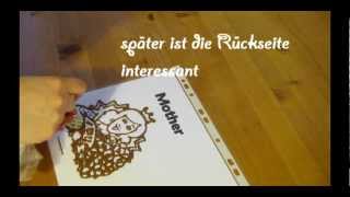 DIY Tortenaufleger Schokotransfer  schönes Geschenk zum Muttertag [upl. by Erlin]