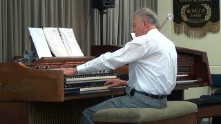 Ian Johnston playing Baldwin Pro 222 Electronic Organ [upl. by Macdermot]