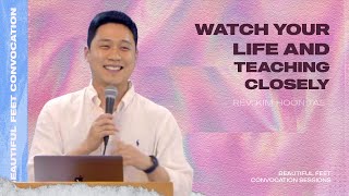 Watch your Life and Teaching Closely  Rev Kim Hoon Tae [upl. by Miner]