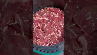 Make gourmet food in an air fryer  Toothpick beef [upl. by Aurlie704]