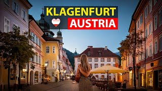 Klagenfurt am Wörthersee 🇦🇹 Austria  Carinthia  4K [upl. by Atinet]