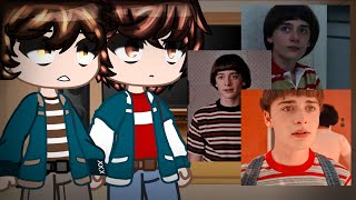 Past Troy and James react to Will Byers  Byler Stranger Things GCRV [upl. by Porett]