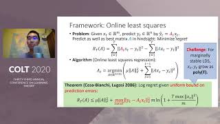 NoRegret Prediction in Marginally Stable Systems [upl. by Hector887]