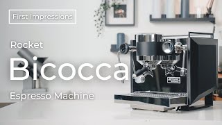 Rockets Latest Flagship  Bicocca Espresso Machine  First Impressions [upl. by Ihab764]