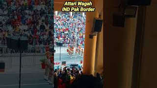 Attari Wagah IND Pak Border  Amritsar Tour  Ladakh Trip  Indian Army 🙏 [upl. by Datnow]