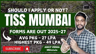 TISS Mumbai 2024 Forms are Out HRM amp ODCL  Admission Procedure  Cutoff  Fees  Placements [upl. by Nrubua]