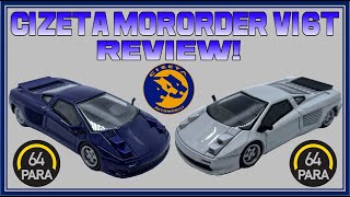 Para64 Cizeta Moroder V16T Review Headlights Up Versions [upl. by Yenaffit]