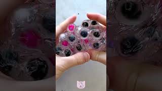 Crunchy Slime ASMR 💖 Kuromi Frogspawn from Rodem Slime [upl. by Swanson]