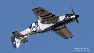 P51 Mustang  SPECTACULAR SOUND No Announcer [upl. by Nylareg962]