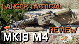 Lancer Tactical M4 Mk18 Gen 2  Fox Airsoft [upl. by Laverna416]