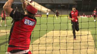 James Pattinson returns to bowl for the Renegades [upl. by Maritsa]