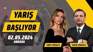 Yarış Başlıyor  2 Mayıs 2024 Perşembe Ankara At Yarışı Tahminleri  Ebru Toğuşlu ve Zadik Gökoğlu [upl. by Cyrillus]