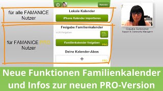 FAMANICE PRO inkl neue FamilienkalenderFunktionen [upl. by Botti]