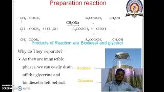 Production of Biodiesel From Vegetable Oil [upl. by Nevanod]