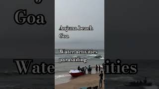 Goa trip  parasailing  part9 goatravels [upl. by Edythe]