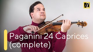 PAGANINI 24 Caprices complete Antal Zalai violin 🎵 classical music [upl. by Hadihsar703]