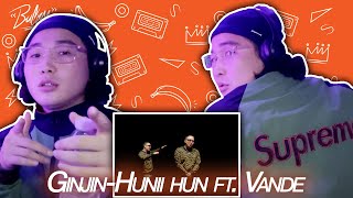 Ginjin  Hunii Hun ft Vande  Reaction amp Review [upl. by Nareik]