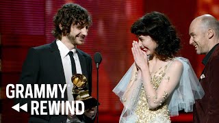 Watch Gotye amp Kimbra Win GRAMMY For “Somebody That I Used To Know” In 2013  GRAMMY Rewind [upl. by Lynda]