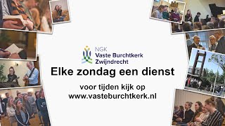 Vaste Burchtkerk Live Stream  10 November 0930 [upl. by Rehpotsirhcnhoj]