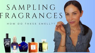 TESTING SOME POPULAR FRAGRANCESHOW DO THESE SMELL [upl. by Enelyahs]