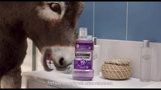 Listerine Mouthwash Donkey Ad [upl. by Aia395]