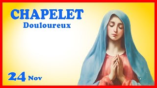 CHAPELET Vendredi 24 Novembre 🙏 Mystères Douloureux [upl. by Athey481]