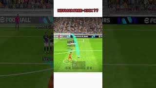 Neymar freekick 🤙 efootball 24 Mobile efootball2024 efootball [upl. by Dymphia]