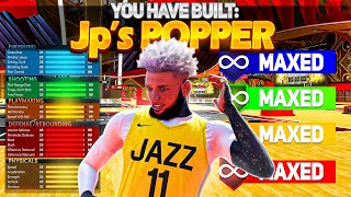 THE BEST SHOOTING CENTER Popper BUILD IN NBA 2K23  BEST BADGE LAYOUT 🔥 [upl. by Brigg]