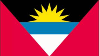 Antigua and Barbuda Flag and Anthem [upl. by Larcher]